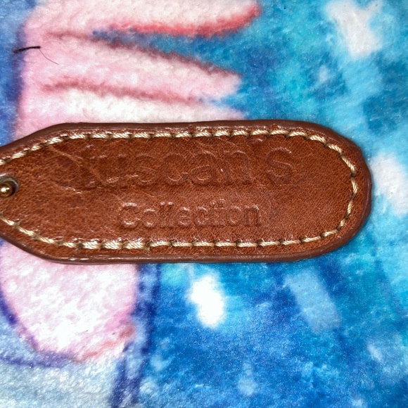 Elegant Tan Leather Shoulder Bag - Picture 4 of 5